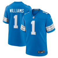Detroit Lions Jameson Williams Nike Blue Game Player Jersey