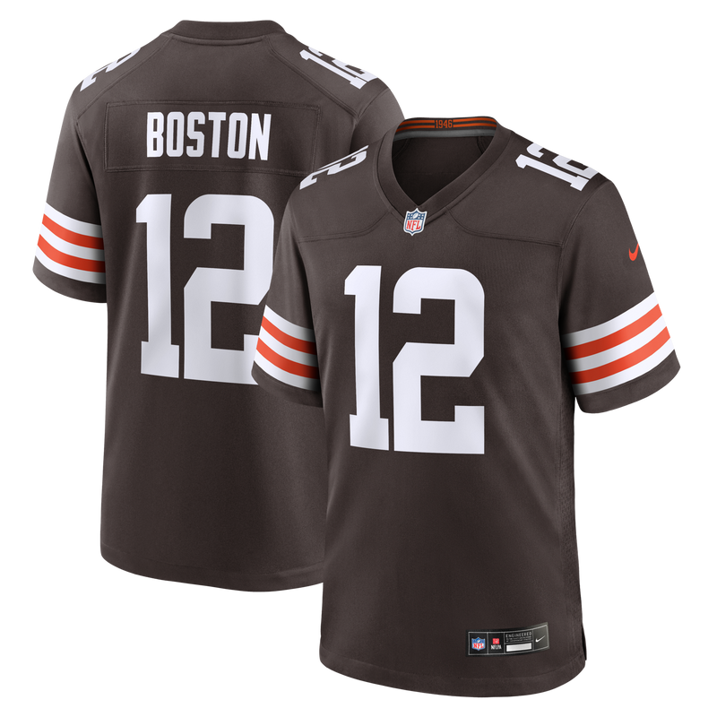 Cleveland Browns Denzel Boston Nike Brown Game Jersey