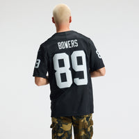Las Vegas Raiders Brock Bowers Nike Black Team Vapor F.U.S.E. Stitched Limited Jersey