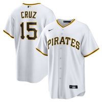 Pittsburgh Pirates Oneil Cruz Nike White Home Replica Jersey
