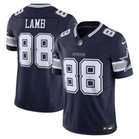 Dallas Cowboys CeeDee Lamb Nike Navy Vapor F.U.S.E. Limited Jersey