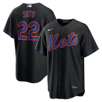 New York Mets Juan Soto Nike Black Alternate Replica Jersey