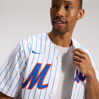 New York Mets Nike White Home Replica Player Jersey