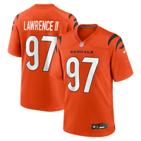 Cincinnati Bengals Dexter Lawrence II Nike Orange Game Jersey