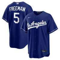 Los Angeles Dodgers Freddie Freeman Nike Royal Alternate Replica Jersey