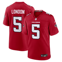 Atlanta Falcons Drake London Nike Red Game Jersey