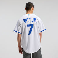 Kansas City Royals Bobby Witt Jr. Nike White Home Replica Player Jersey