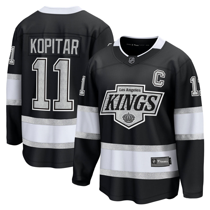 Los Angeles Kings Anze Kopitar Fanatics Black Home Premier Breakaway Player Jersey