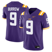 Nike Joe Burrow Purple LSU Tigers Alumni Game Jersey