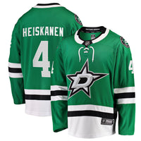 Dallas Stars Miro Heiskanen Fanatics Kelly Green Team Color Breakaway Player Jersey