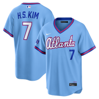 Atlanta Braves Ha-Seong Kim Nike Powder Blue 2026 City Connect Stadium Jersey