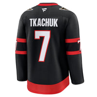 Ottawa Senators Brady Tkachuk Fanatics Black Home Premium Jersey