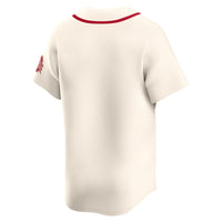Nike Cream Ohio State Buckeyes Alternate Limited Baseball Jersey