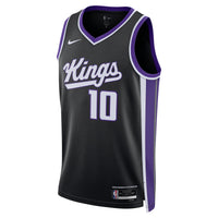 Sacramento Kings Nike Icon Edition Swingman Jersey - Black - DeMar DeRozan
