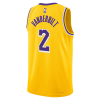 Los Angeles Lakers Nike Icon Edition Swingman Jersey - Gold - Jarred Vanderbilt