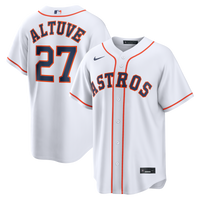 Houston Astros Jose Altuve Nike White Home Replica Jersey