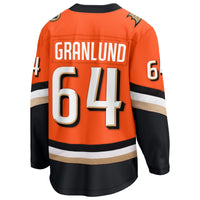 Anaheim Ducks Mikael Granlund Fanatics Orange Home Breakaway Jersey