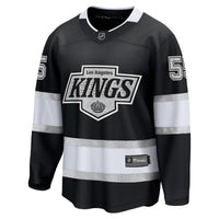Los Angeles Kings Quinton Byfield Fanatics Black Home Breakaway Jersey