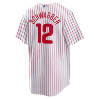 Philadelphia Phillies Kyle Schwarber Nike White Replica Player Jersey