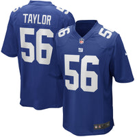 New York Giants Lawrence Taylor Nike Royal Game Retired Player Jersey