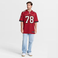 Tampa Bay Buccaneers Tristan Wirfs Nike Red Game Jersey