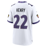 Baltimore Ravens Derrick Henry Nike White Game Jersey