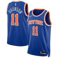New York Knicks Nike Replica Icon Swingman Jersey - - Jalen Brunson