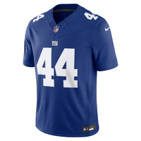 New York Giants Cam Skattebo Nike Royal Team Vapor F.U.S.E. Stitched Limited Jersey