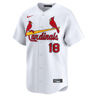 St. Louis Cardinals Jordan Walker Nike White Home Limited Player Jersey