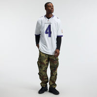 Baltimore Ravens Zay Flowers Nike White Game Jersey