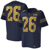 Under Armour #26 Navy Notre Dame Fighting Irish 2026 Shamrock Series Replica Football Jersey