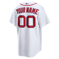 Boston Red Sox Nike White Home Replica Custom Jersey