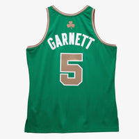 Boston Celtics Mitchell & Ness Kevin Garnett 2007 Swingman Authentic Jersey - Kelly Green