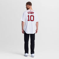 Boston Red Sox Trevor Story Nike White Home Replica Jersey
