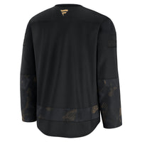 Winnipeg Jets Fanatics Black 2024 Military Appreciation Practice Jersey