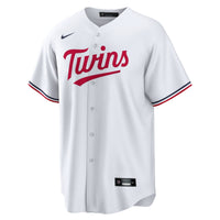 Minnesota Twins Nike White Home Replica Custom Jersey