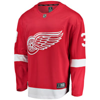 Detroit Red Wings Justin Holl Fanatics Red Home Breakaway Jersey