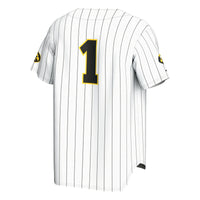 GameDay Greats White Iowa Hawkeyes Lightweight Collegiate Baseball Fashion Jersey