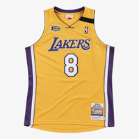 Los Angeles Lakers Mitchell & Ness 1999-00 Home Finals Authentic Jersey - Light Gold