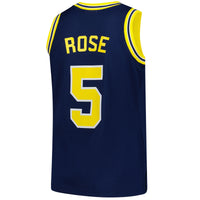 Mitchell & Ness Jalen Rose Navy Michigan Wolverines 1991/92 Swingman Jersey