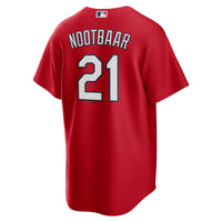 St. Louis Cardinals Lars Nootbaar Nike Red Big & Tall Alternate Replica Player Jersey