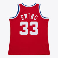 NBA Mitchell & Ness Patrick Ewing 1989 All-Star Swingman Authentic Jersey - Scarlet