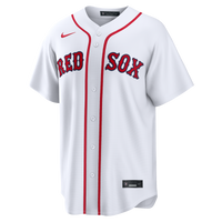 Boston Red Sox Nike White Home Replica Custom Jersey