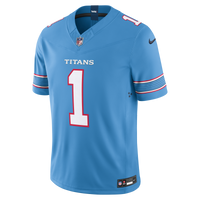 Tennessee Titans Cameron Ward Nike Light Blue Team Vapor F.U.S.E. Stitched Limited Jersey