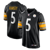 Pittsburgh Steelers Jalen Ramsey Nike Black Team Game Jersey