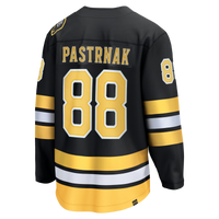 Boston Bruins David Pastrnak Fanatics Black Home Breakaway Jersey