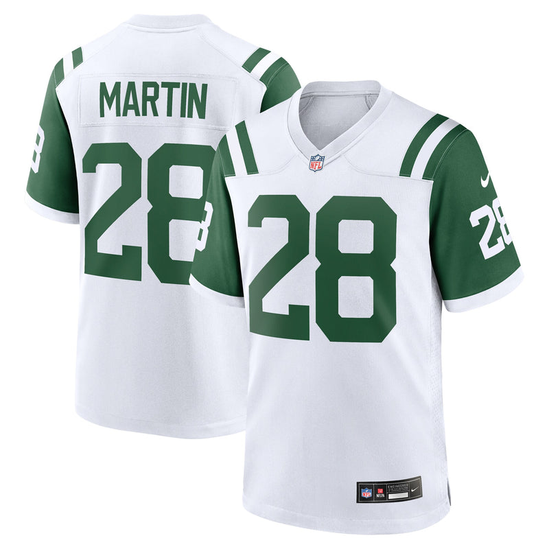 New York Jets Curtis Martin Nike White Retired Player Alternate Game Jersey