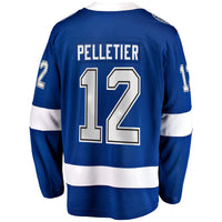 Tampa Bay Lightning Jakob Pelletier Fanatics Blue Home Breakaway Jersey