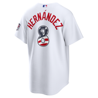 Fourth of July Los Angeles Dodgers Enrique Hernández Nike White USA 250 Stadium Jersey