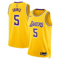Los Angeles Lakers Nike Icon Edition Swingman Jersey - Gold - Quentin Grimes